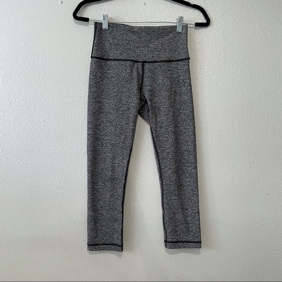 Lululemon Wunder Under Crop Hi-Rise 21" Black 6